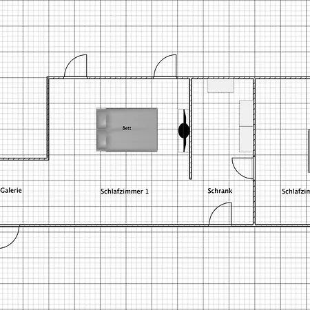 Schoene Dachgeschoss-maisonette